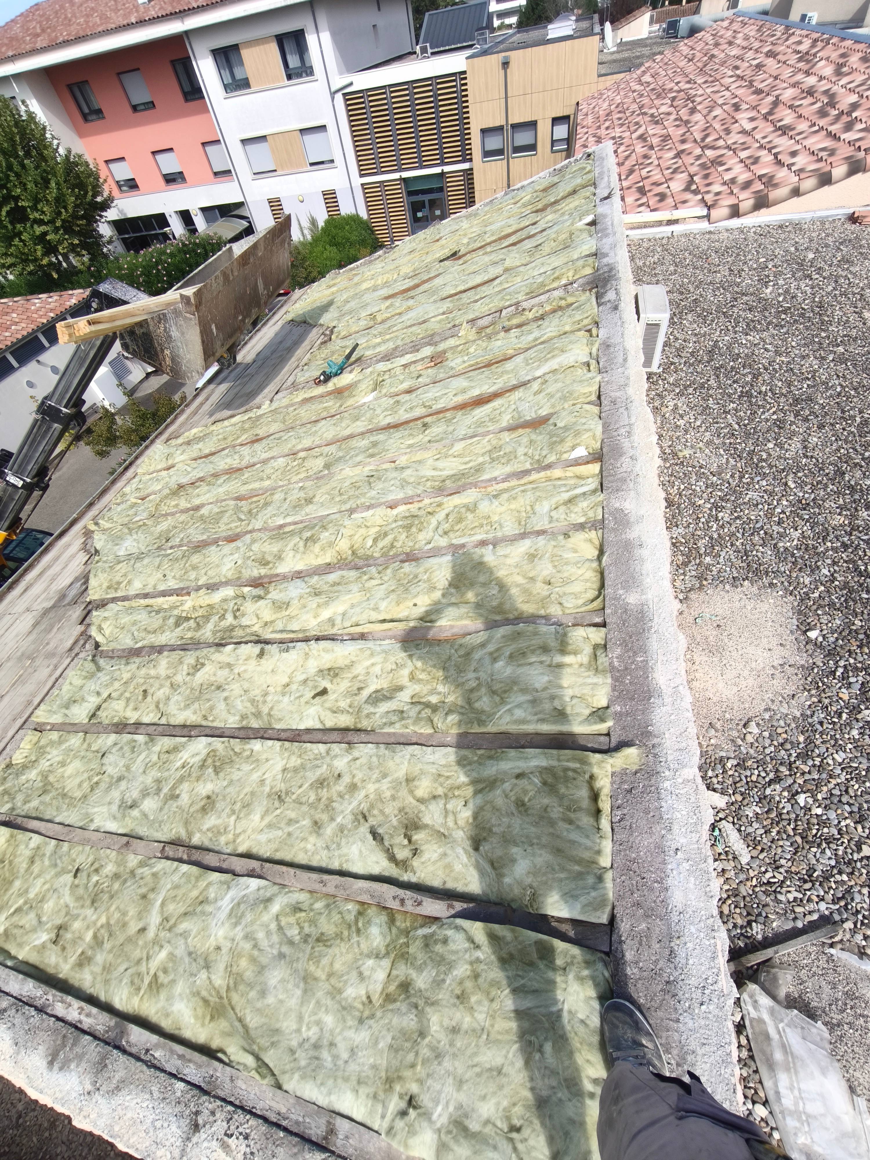 Réfection toiture et isolation